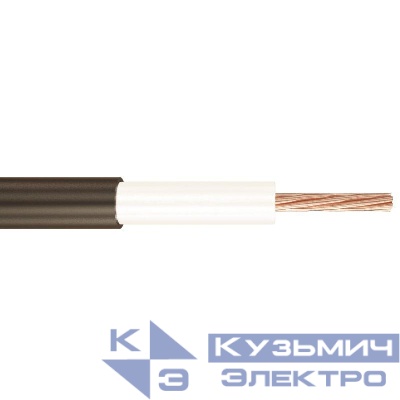 Токоотвод изолированный (бухта 25м) EKF ilp-c9035-25