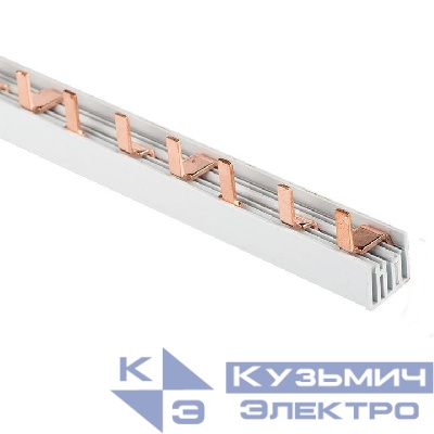 Шина соединительная PIN 3ф 63А мед. изол. 54мод (дл.1м) EKF pin-03-63