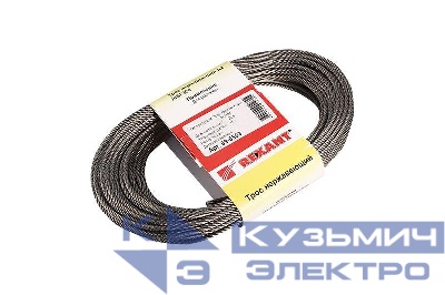 Трос нержавеющий d3мм 20м Rexant 09-5503
