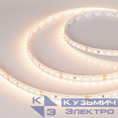 Лента светодиодная RT-A120-8mm 24V Warm 3000К CRI98 9.6Вт/м IP20 2835 открыт. (уп.5м) Arlight 027936(2)