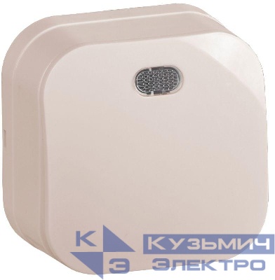 Выключатель 1-кл. ОП GLORY 10А ВС20-1-1-ХК с индикацией крем. IEK EVH11-K33-10