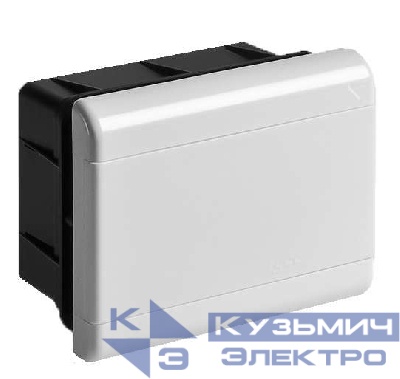 Щиток СП Тусо 6мод. с непрозрач. двер. 160х132х90мм Рувинил 68126Б