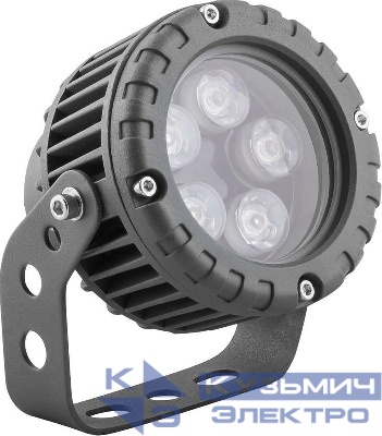Прожектор светодиодный LL-882 5Вт IP65 85-265В D95xH130 зел. FERON 32234