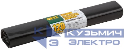 Мешок для строительного мусора ПВД особопрочные 120л 700х1100мм толщина 35мкм (уп.10шт) FIT 11934