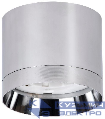Светильник 4015 накладной потолочный под лампу GX53 хром IEK LT-UPB0-4015-GX53-1-K23