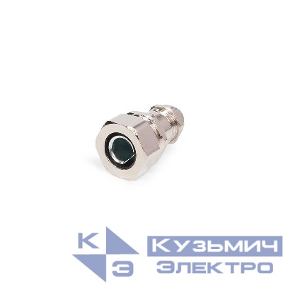 Ввод кабельный для металлорукава ВК-М12(4-8мм)-МР10 латунный Fortisflex 87943