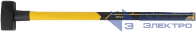 Кувалда кованая 900мм 3кг фибергласовая усилен. ручка FIT 45236