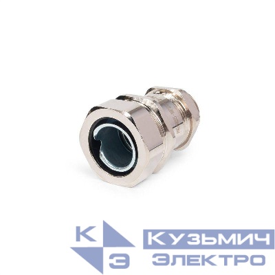 Ввод кабельный для металлорукава ВК-М25(13-18мм)-МР20 латунный Fortisflex 89196