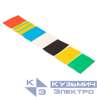 Набор трубок термоусадочных №22 ТУТ нг 35/17.5 7 цветов (уп.21шт по 10см) Rexant 29-0122
