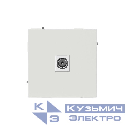 Розетка телевизионная одиночная TV KANT бел. песок DKC 7010503