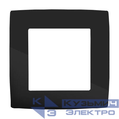 Рамка 1-м 12-5001-06 черн. ЭРА Б0014746