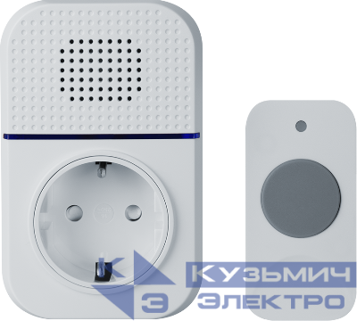 Звонок электрический 95 215 NDB-D-AC08-B-WН NAVIGATOR 95215