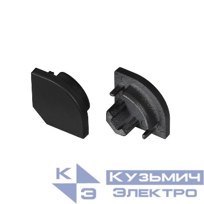 Заглушка SL-KANT-H10 BLACK глухая пластик (комплект) Arlight 049409