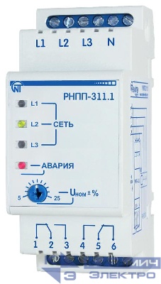 Реле напряжения РНПП-311.1 НовАтек-Электро 3425601311.1