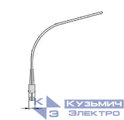 Кронштейн К1К-1.5-1.5-К110/48-0.048 гор. оцинк. Пересвет В00000148