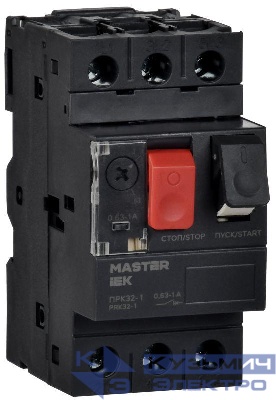 Пускатель ПРК32-1 In1.0А Ir0.63-1.0А Ue 660В KARAT IEK DMS11-001