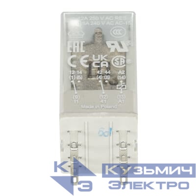 Реле CR-M024DC2 24B DC 2ПК(12A) 1SVR405611R1000