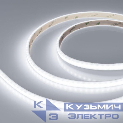 Лента светодиодная RTW-PSW-A120-10mm 24V White 6000К 9.6Вт/м IP67 2835 герметичная (уп.5м) Arlight 040708