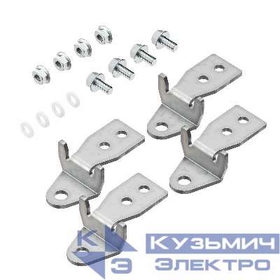 Кронштейн для настенного крепления для навесных и клеммных корпусов (уп.4 шт) DKC R5A55R