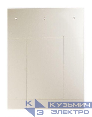 Табличка полужесткая для маркировки оболочек клейкое основание ПВХ металлик (уп.10шт) DKC TASE60100AM