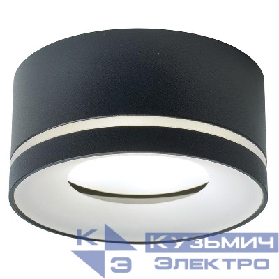 Светильник HL457 12Вт GX53 230В потолочн. черн. FERON 51347