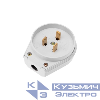 Вилка ВШ для электрической плиты 32А 250 В 2Р+РЕ бел. Rexant 11-8931