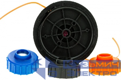 Diamond Industrial Катушка (головка) для триммеров 3 болта: М6х1,25 RH / М8х1,25 RH правая резьба + M8х1,25 LH левая резьба Diamond Industrial