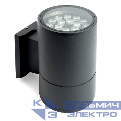 Светильник светодиодный DH0711 18Вт 2700К 1600лм уличный черн. FERON 48356