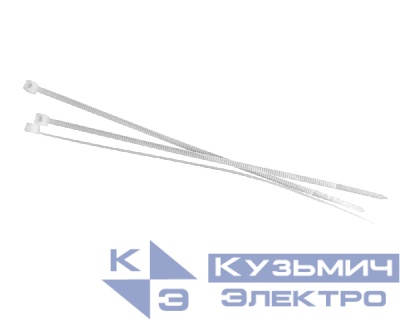 Стяжка нейлоновая 150*2,5 / 100 шт (белая), NETKO Optima "SZ"