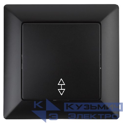 Переключатель 1-кл. СП Solo 4-103-05 10А 250В IP20 антрацит Intro Б0053581