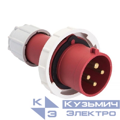 Вилка переносная 0342 3P+PE 63А 380В IP67 PROxima EKF ps-0342-63-380