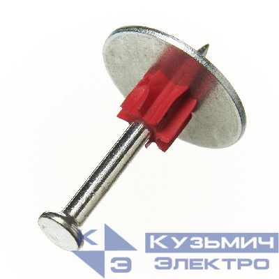 Дюбель гвозди по бетону с шайбой DNW 38 мм (100 шт./уп)