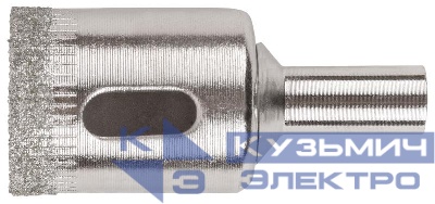 Коронка кольцевая алмазная по кафелю и стеклу 22х50мм КУРС 16281