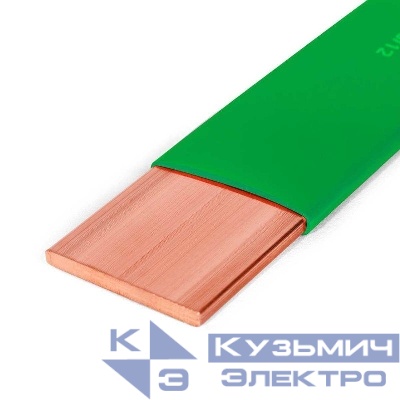Трубка термоусадочная ТТШ-10-75/30 зел. (уп.10м) КВТ 84895