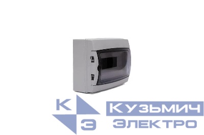 Корпус щита распределительного для модульного оборудования 12M IP68 навесной прозр. затемненная дверца Cetinkaya Pano CP3912