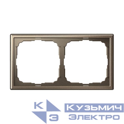 Рамка 2-м ArtGallery универс. мокко SE GAL000602