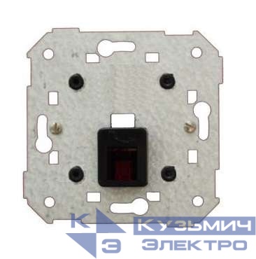Розетка телефонная СП Simon 88 RJ11 6 контакт. для коннектора механизм черн. Simon 75480-32