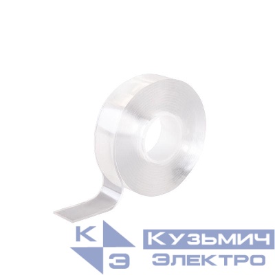 Нано-лента клейкая двухсторонняямногоразовая 25ммх3м Rexant 09-6030
