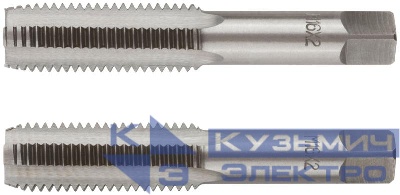 Метчик метрический легированная сталь набор 2шт м16х2.0мм (уп.2шт) FIT 70854