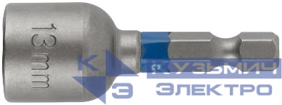 Набор бит с торцевыми магнитными головками 13мм Profi 48мм (уп.2шт) Cutop 83-553