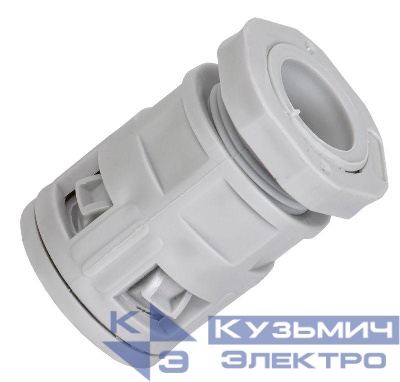Муфта вводная для гофр. труб MVN25 IP40 ELASTA IEK ET-TA00D-MVN-025-K41-025