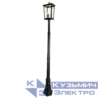 Светильник PL757 60Вт E14 230В садово-парковый черн. FERON 51283