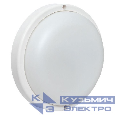 Светильник светодиодный ЖКХ ДПО-1400 18Вт 4000К IP65 круг с микроволнов. датчиком движения LUMA EKF BKL-1400DM-R-18-4000
