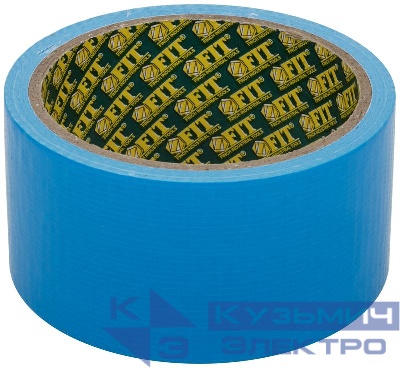 Лента клейкая универсальная армированная "Ductape" 48ммх10м син. FIT 11780