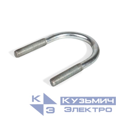 Болт U-образ. 4дюйм М12 оцинк. (уп.10шт) Fortisflex 63128