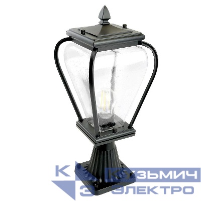 Светильник PL744 60Вт E27 230В садово-парковый черн. FERON 51275