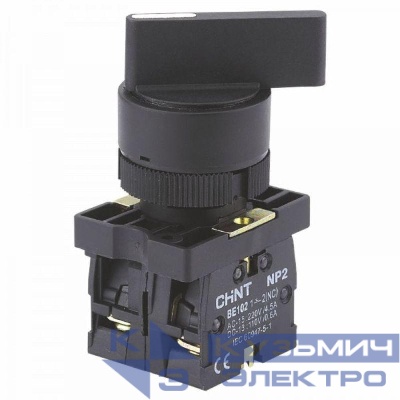 Переключатель NP2-EJ53 3 положения возвратом 2НО IP40 (R) CHINT 574111