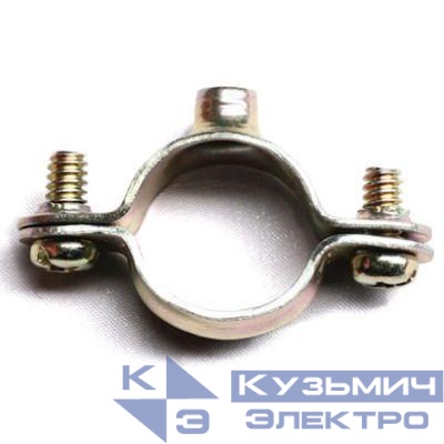 Хомут стальной с внутренней резьбой М6 d12мм (уп.100шт) DKC 58012