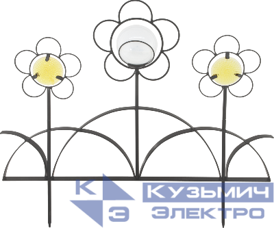 Светильник садовый 94 725 NSL-Садовая ограда на солнечн. батарее Navigator 94725