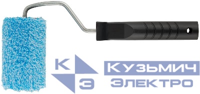 Валик 100мм с ручкой полиакрил. КУРС 02581